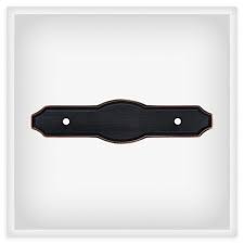 These thin rounded ring cabinet back plates from gliderite hardware will add a traditional touch to your kitchen or bathroom cabinets. Pryce 3 76mm Cabinet Pull Backplate Liberty Liberty Hardware