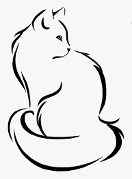 Cat Lover Katzen Silhouette Silhouette Tattoos Katzen Tattoo Silhouette