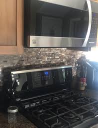 Love My New Peel And Stick Backsplash From Home Depot Inoxia Speed Tiles Bengal Pattern My French Country Home Backsplash Home Improvement Store