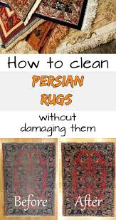 Learn How To Clean Persian Rugs Without Damaging Them Rug Cleaning Diy Persian Rug Cleaning Rugs
