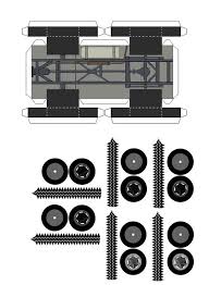 Camionnette Livraison Gas Oil Caltex Decoupages Faciles En 2020 Modeles En Papier Camionnette Transporteur