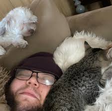 Another day wrapped! Playing the man behind the makeup: TV clown by day, a  bloody nightmare by night