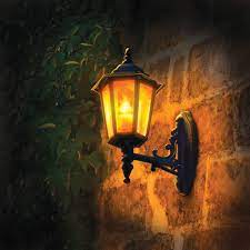 Related:outdoor wall light dusk to dawn outdoor wall light fixture outdoor modern light wall sconce. The Gas Flame Mimicking Light Bulb Hammacher Schlemmer Outdoor Light Bulbs Light Bulb Street Lamp Painting