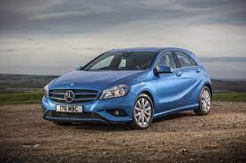 The bodywork is clean with a sleek blue finish. Road Test Mercedes Benz A Class A180 Cdi Eco Se Car Review Company Car Reviews