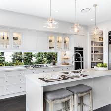 Look for furniture made with wood, steel, metal, and glass. 75 Beautiful Transitional Kitchen With Window Backsplash Pictures Ideas July 2021 Houzz