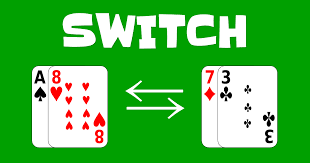 Players take turns matching a card in their hand with the current card shown on top of the deck either by color or number. Switch Card Game Play It Online