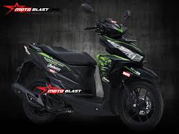 Penulis memiliki banyak sekali koleksi modifikasi mio babylook. Kumpulan 70 Modif Vario 125 Hitam Hijau Terkeren Krezek Modifiaksi Motor