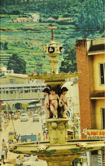 A Pristine Charring Cross In Ooty, 1930 Photo - Past-India