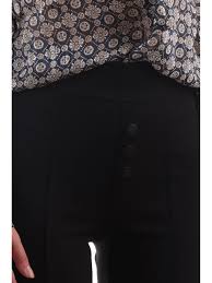 Pantaloni elastici Tiffosi neri da donna Ivone 7 10057225