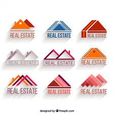 The brand was first launched on cans of coffee in 1908 by smith michael (s.m.) flickinger in buffalo, new york to compete with a&p and its popular private brand coffee and was named after the color on the store shelves. Real Estate Logos Triangle Shaped Set Nohat Free For Designer