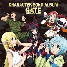 Gate Jieitai Kanochi Nite Kaku Tatakaeri Character Song Album Album Covers Gate Anime