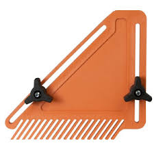 Align the featherboard so that it doesn't reach beyond this line, where it could pinch the blade. Featherboards