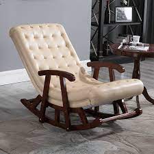 Check spelling or type a new query. Modern Leather Wood Rocking Lounge Chair Armchair Living Room Bedroom Furniture Comfortable Relax Rocker Chair Aliexpress