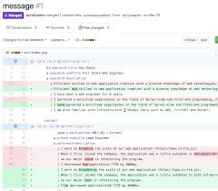 git based resume is awesome