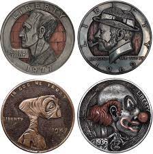 We've collected some amazing examples of coin art from our global community of illustrators. Creative Currency 33 Sculptural Works Of Art Made From Coins Urbanist