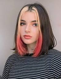 Gorgeous Hair Color Ideas For Short To Medium Hair Stylesmod Hair Color Streaks Medium Hair Styles Aesthetic Hair