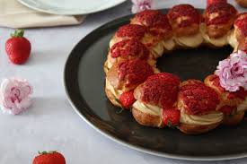 Recette Paris Brest Aux Fraises Et Au Praline Noisettes Recette Dessert Noel Gateau Anniversaire Rigolo Paris Brest Recette