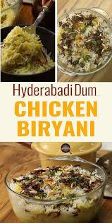 Chicken Biryani Hyderabad Style Step By Step Chicken Dum Biryani Restaurant Style Recipe Biryani Biryani Recipe Dum Biryani