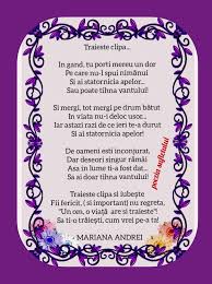 Când eu sunt peste toate și totul e al meu, când ești în a. Mariana Andrei Book Facebook