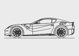 Bestellen sie ihr neues auto ganz einfach online & verbindlich. Kunstwerk F12 Tdf Van Artlines Store In 2019 Products Artwork Art Canvas