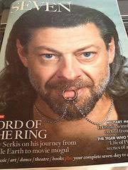SEVEN Mag Dec 2012 ANDY SERKIS Lee Mead Hanif Kureishi Derek Jacobi An