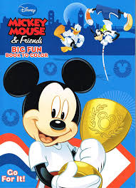 Mickey mouse is a relatively simple figure to color compared to others; Buy Mickey Mouse Clubhouse Coloring Book Big Fun Disney Minnie In Cheap Price On Alibaba Com