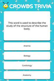 9 years ago a quiz doesn't wo. 39 Human Body Trivia Quiz Games Questions Answers Ideas In 2021 Trivia Quiz Trivia Questions Wtf Fun Facts