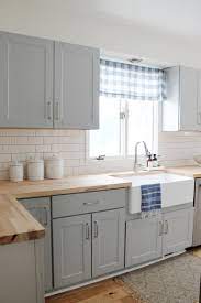 Look through kitchen pictures in different colors and styles. Our Small Kitchen Remodel Reveal On A Budget With Grey Cabinets Oak Wood Flooring Stainle Diy Kitchen Remodel Small Kitchen Renovations Kitchen Remodel Small