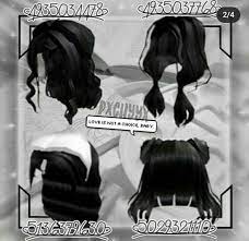This list is up to date and all the codes/ids are valid in 2021. Roblox Aesthetic Black Hair Codes Novocom Top