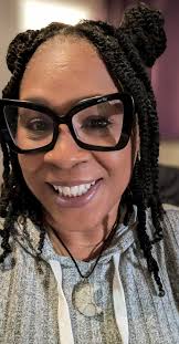 Introducing myself to the group. This is me, 59, with my newest grandbaby  Thomas, who is 6 weeks old. I am very lucky and happy to live with my  daughter and her