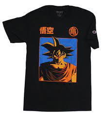 Dragon Ball Z Champion Mens T-Shirt - Goku Blue orange Box Image (Medium) -  Walmart.com