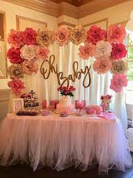 50 Easy Baby Shower Ideas For Girls Baby Shower Roses Pink Baby Shower Cake Baby Girl Shower Themes