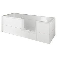 Ablaufsysteme ablaufgarnitur siphons raindrain hansgrohe at. Camargue Badewanne Open The Door Rechtsseitig L X B 180 X 80 Cm Mit Glastur Bauhaus