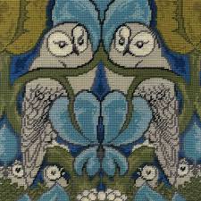See more by east urban home. V A Owl By Voysey Tapestry Kit C121k 77 Closs Hamblin