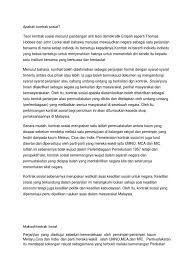 Apakah rujukan kepada kontrak sosial? Kontrak Sosial