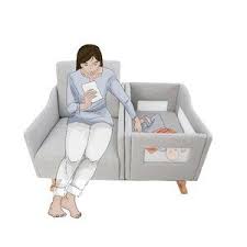 Karla Dubois Emerson Nursing Rocker And Bassinet Nursery Rocker Rocking Chair Rocking Bassinet