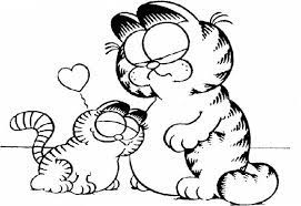 coloriage garfield et nermal dessin gratuit a imprimer villa motley pippi longstocking