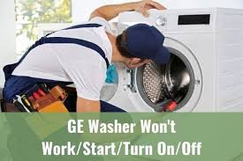 Most common reasons a front load washing machine won't spin: Ge Washer Won T Work Start Turn On Off Ready To Diy