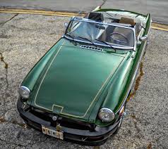 Image result for Brooklands Green 1977 MG