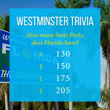 This state is home to many tourist destinations, including walt. Westminster Communities Of Florida How Well Do You Know The State Of Florida Try Answering Our Westminster Trivia Question Correctly By Leaving Your Answer In The Comments Below We Will Share