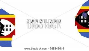 Flag swaziland flag on sale. Swaziland Flag Map Vector Photo Free Trial Bigstock