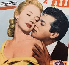 JOHNNY DARK Tony Curtis Piper Laurie RACE CAR MEXICAN LOBBY CARD SET 1954  UNUSED