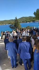 Μ' αγαπούσες κι άνθιζε εταιρία: Zoyganelh Dhmhtrioy Oi Prwtes Eikones Apo Ton Paramy8enio Gamo Toys Stis Spetses Gossip Tv Gr