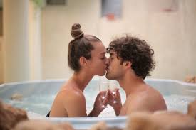 Check spelling or type a new query. Happy Couple Kissing In Bath During Romantic Leisure At Home Free Stock Photo