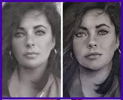 A portrait I drew of me and my best friend a little while back. I believe  this was my first attempt at drawing a portrait.. probably why I picked  this picture. Less