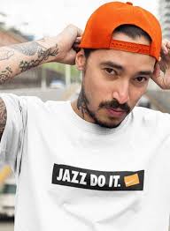 Jazz Do It Nike Large Shape Logo Note/Tick Men's (Unisex) T-Shirt