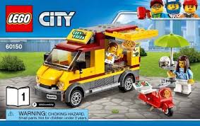 Lego City Pickup Caravan 60182 Building Kit 344 Pieces View Lego Instructions For Pizza Van Set Number 60150 To Help You Build These Lego Sets Pizza Vans Lego Pizza Lego City