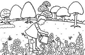 House coloring pages that parents and teachers can customize and print for kids. Gardening Coloring Pages Best Coloring Pages For Kids