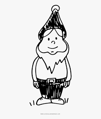 Print gnome coloring pages for kids for free. Garden Gnome Coloring Page Gnomo Da Giardino Da Colorare Hd Png Download Transparent Png Image Pngitem