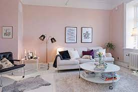 Love The Pink Pastel Living Room Pink Living Room Apartment Decor